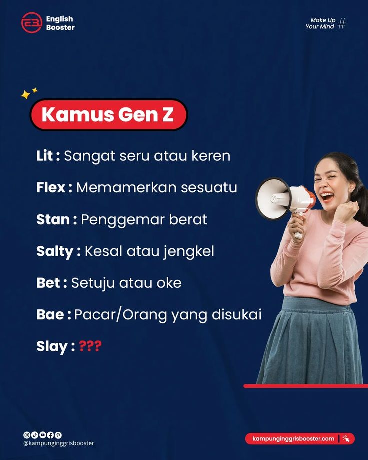 Tren Bahasa Gaul Gen Z di Sosmed, Kamu Sudah Paham?